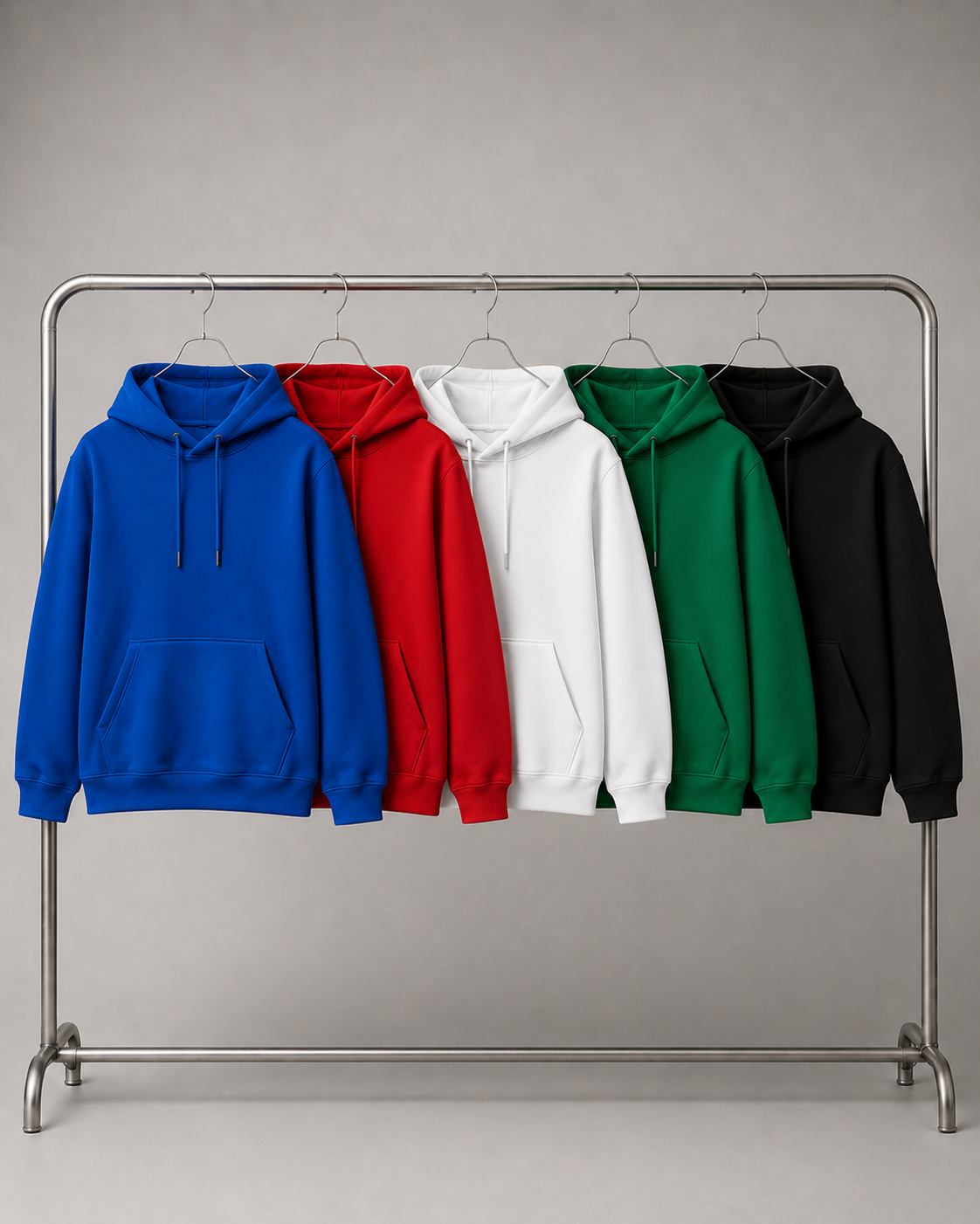Plain Hoodies and Quarter zips