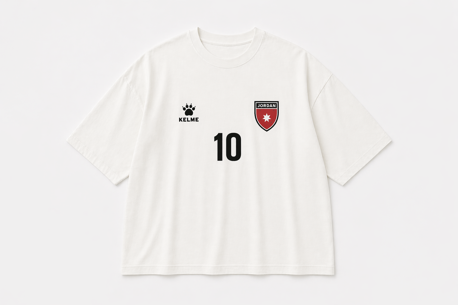 over sizedJordan National Team T-Shirt White - Unisex