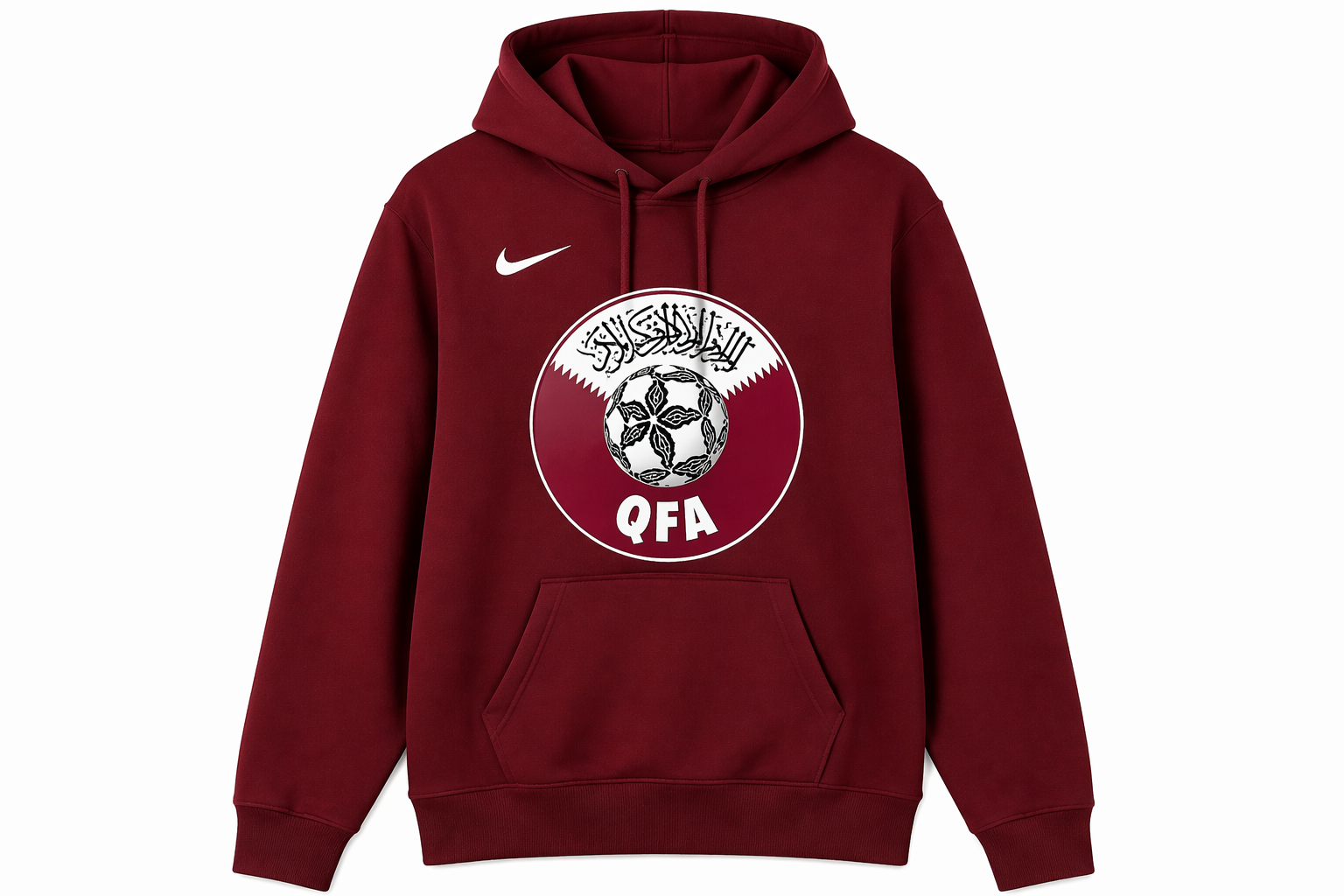 Qatar National Team Hoodie - Maroon