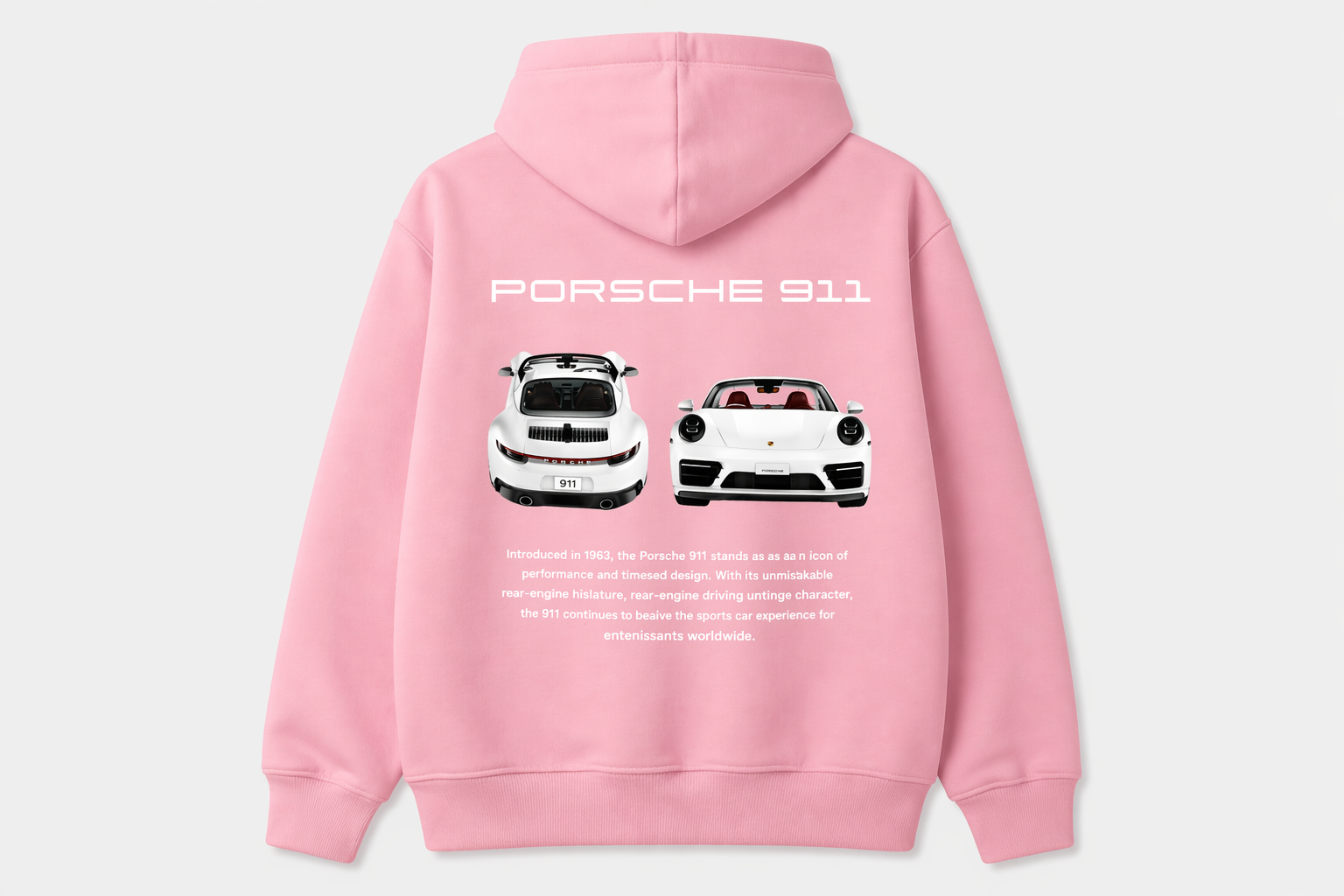 Porsche hoodie-pink