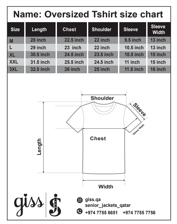 Oversized T-Shirts